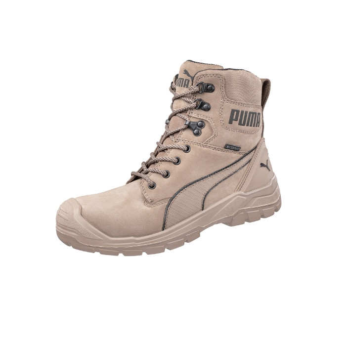Chaussures de sécurité montantes homme Conquest STONE HIGH S15 - brun clair
