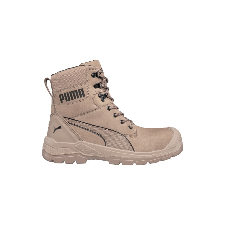 Chaussures de sécurité montantes homme Conquest STONE HIGH S15 - brun clair