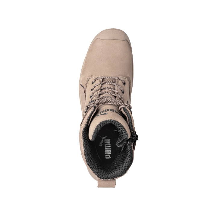 Chaussures de sécurité montantes homme Conquest STONE HIGH S15 - brun clair