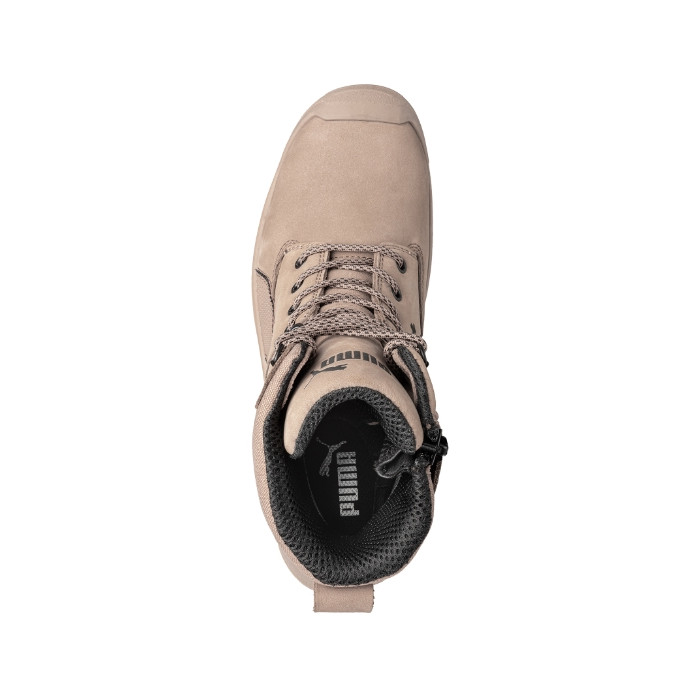 Chaussures de sécurité montantes homme Conquest STONE HIGH S15 - brun clair