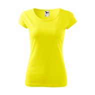 Tee-shirt femme Pure 122 - jaune citron