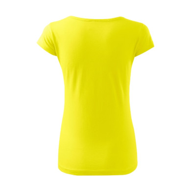 Tee-shirt femme Pure 122 - jaune citron