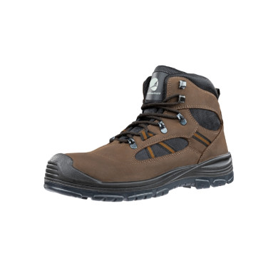 Chaussures de sécurité montantes homme TIMBER MID S36 - marron foncé
