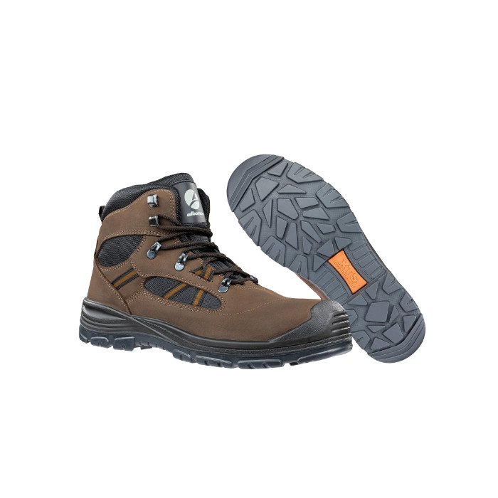 Chaussures de sécurité montantes homme TIMBER MID S36 - marron foncé