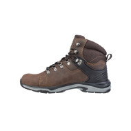 Chaussures de sécurité montantes unisex BRIONE CTX MID S38 - marron foncé