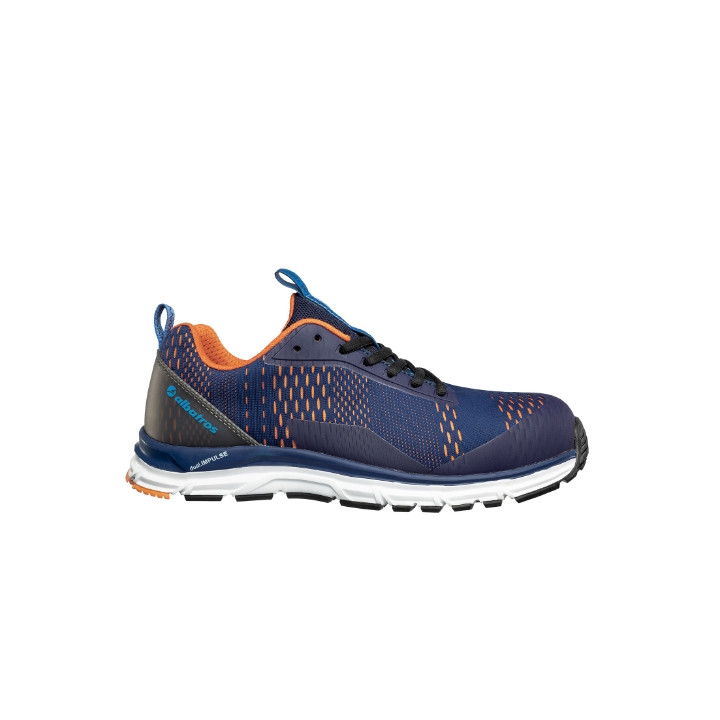Chaussures de sécurité basses unisex AER55 IMPULSE BLUE ORANGE LOW S25 - bleu