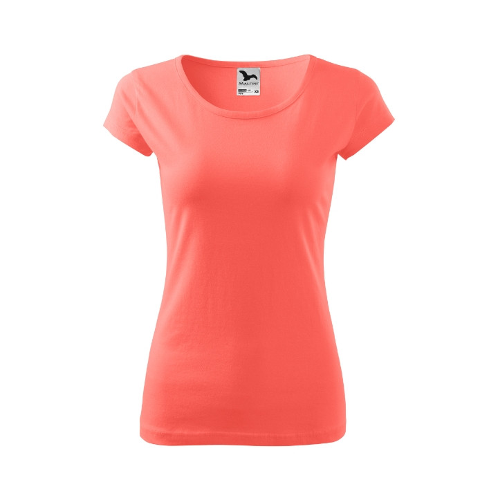 Tee-shirt femme Pure 122 - coral