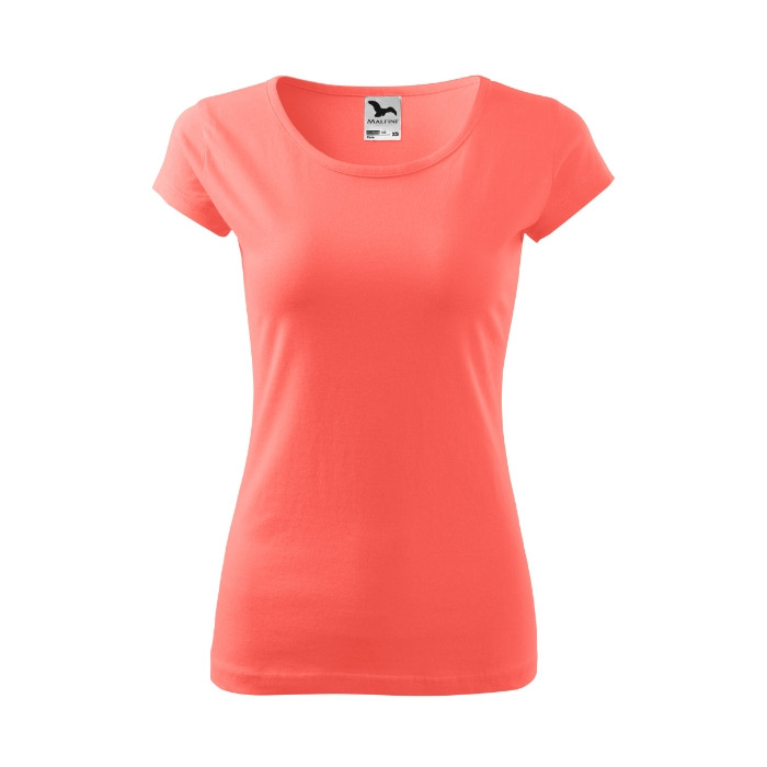 Tee-shirt femme Pure 122 - coral