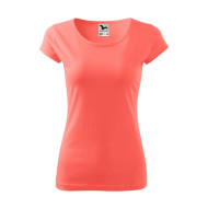 Tee-shirt femme Pure 122 - coral