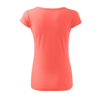 Tee-shirt femme Pure 122 - coral