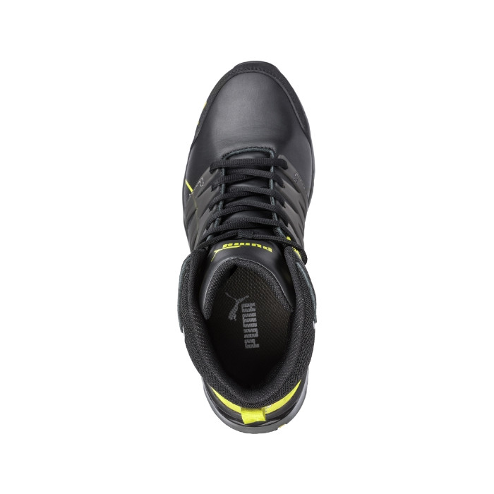 Chaussures de sécurité montantes homme VELOCITY 2.0 YELLOW MID S12 - noir