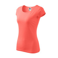 Tee-shirt femme Pure 122 - coral