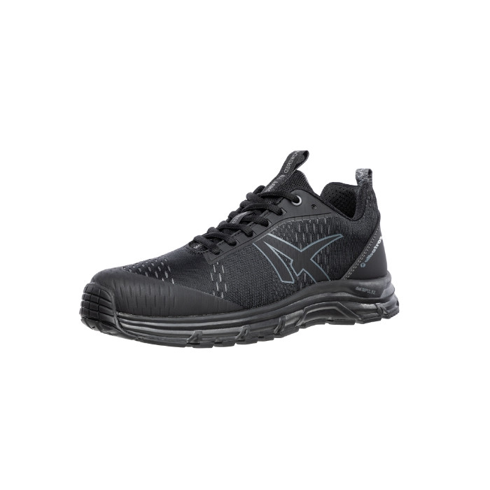 Chaussures de sécurité basses unisex AER55 ST BLACK LOW S26 - noir