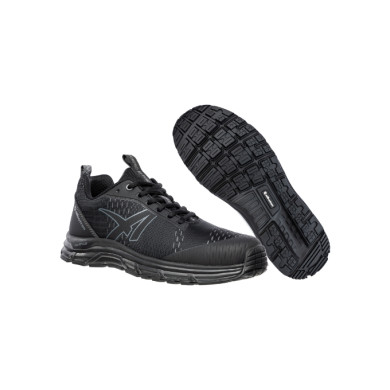 Chaussures de sécurité basses unisex AER55 ST BLACK LOW S26 - noir