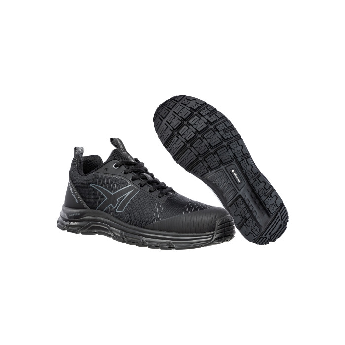 Chaussures de sécurité basses unisex AER55 ST BLACK LOW S26 - noir