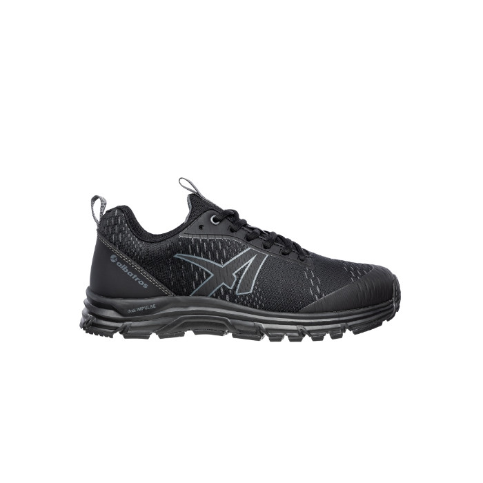 Chaussures de sécurité basses unisex AER55 ST BLACK LOW S26 - noir