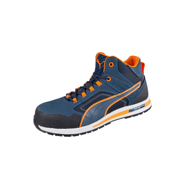 Chaussures de sécurité montantes homme CROSSTWIST MID S17 - bleu