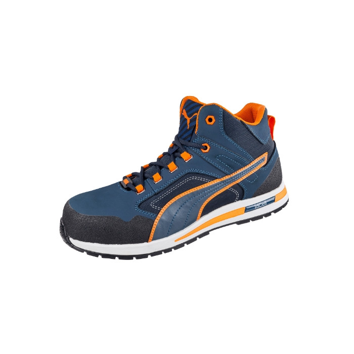Chaussures de sécurité montantes homme CROSSTWIST MID S17 - bleu