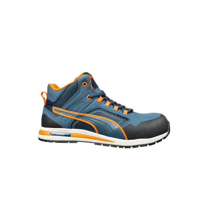 Chaussures de sécurité montantes homme CROSSTWIST MID S17 - bleu