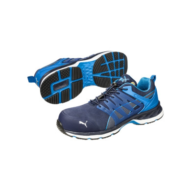 Chaussures de sécurité basses homme VELOCITY 2.0 BLUE LOW S11 - bleu