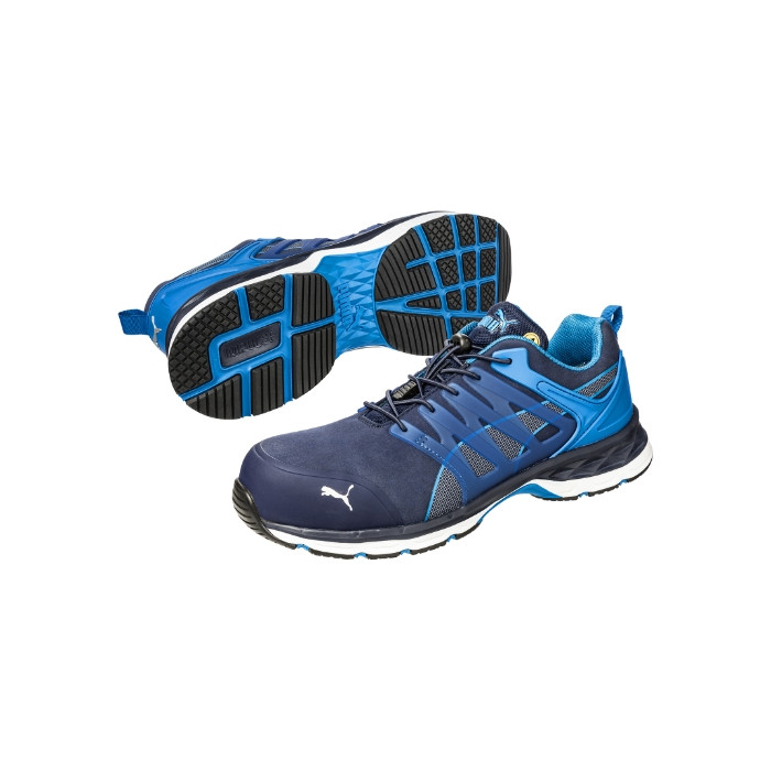 Chaussures de sécurité basses homme VELOCITY 2.0 BLUE LOW S11 - bleu