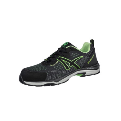 Chaussures de sécurité basses unisex SPLENDID GREEN GH LOW S43 - noir