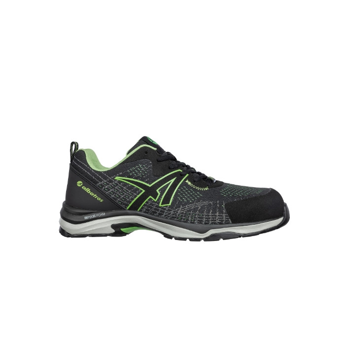 Chaussures de sécurité basses unisex SPLENDID GREEN GH LOW S43 - noir