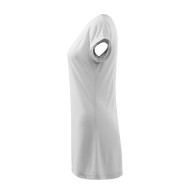 Tee-shirt/robe femme Love 123 - blanc