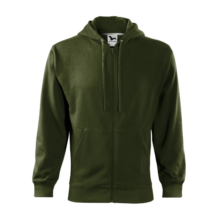 Sweatshirt homme Trendy Zipper 410 - military