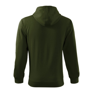 Sweatshirt homme Trendy Zipper 410 - military