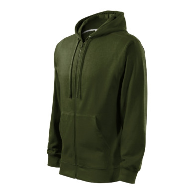 Sweatshirt homme Trendy Zipper 410 - military