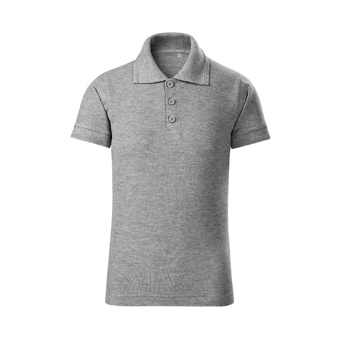 Polo enfant Pique Polo Free F22 - gris chiné foncé