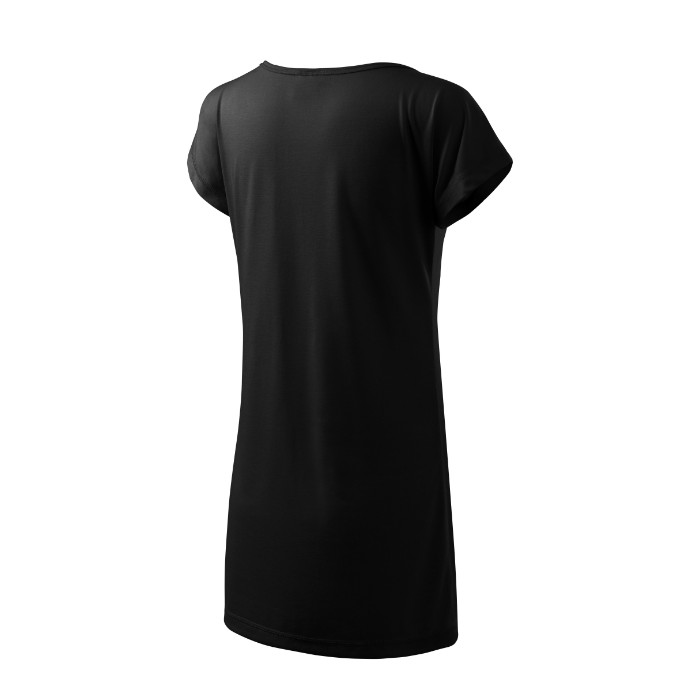Tee-shirt/robe femme Love 123 - noir