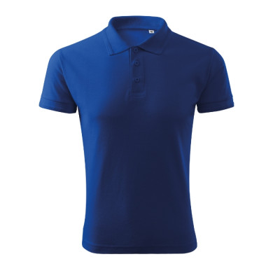 Polo homme Pique Polo Free F03 - bleu royal