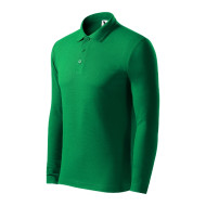 Polo homme Pique Polo LS 221 - vert moyen