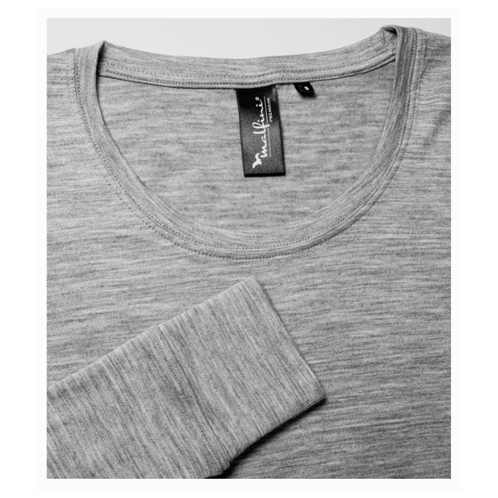Tee-shirt femme Merino Rise LS 160 - noir