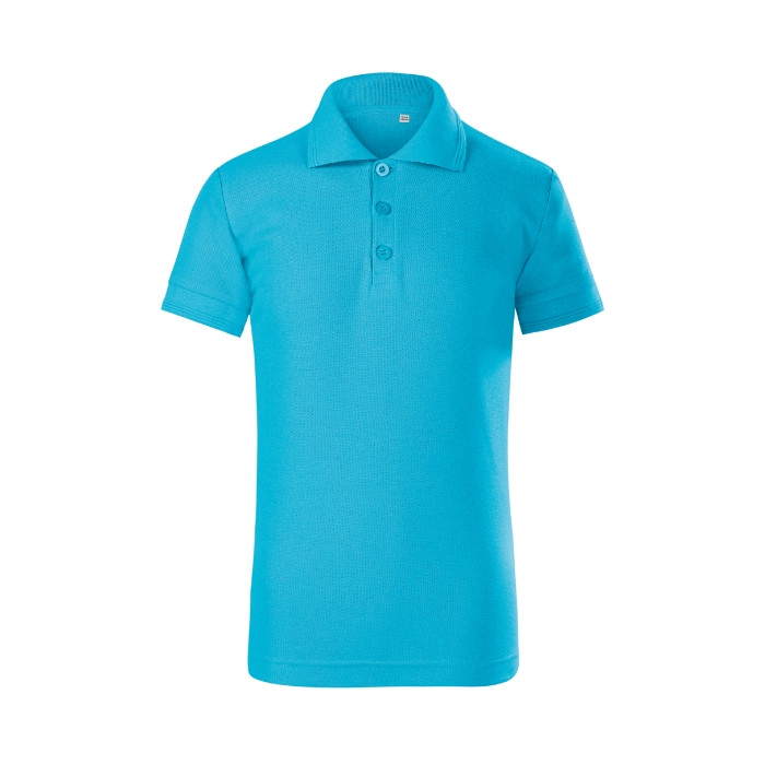 Polo enfant Pique Polo Free F22 - turquoise