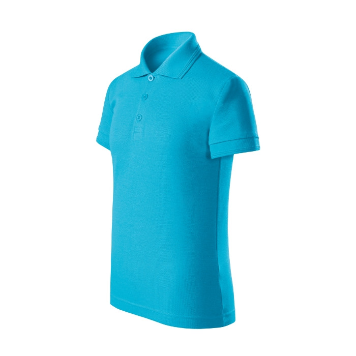 Polo enfant Pique Polo Free F22 - turquoise