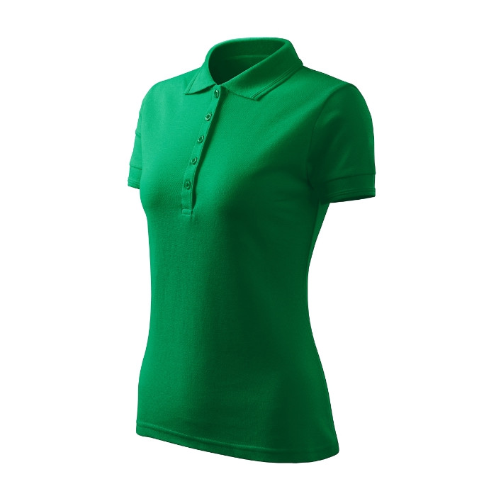 Polo femme Pique Polo Free F10 - vert moyen