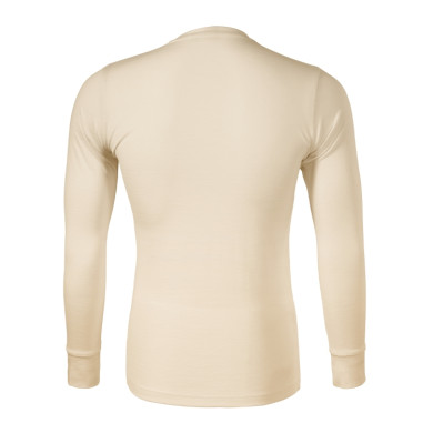 Tee-shirt homme Merino Rise LS 159 - amande