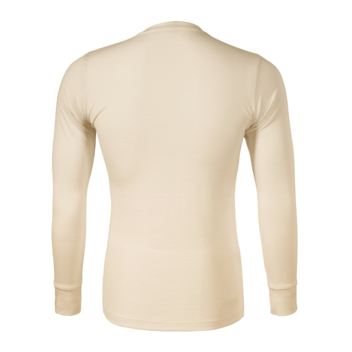 Tee-shirt homme Merino Rise LS 159 - amande