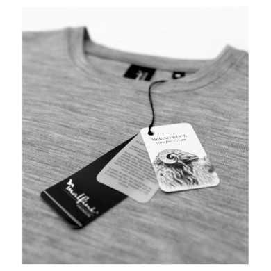 Tee-shirt homme Merino Rise LS 159 - amande