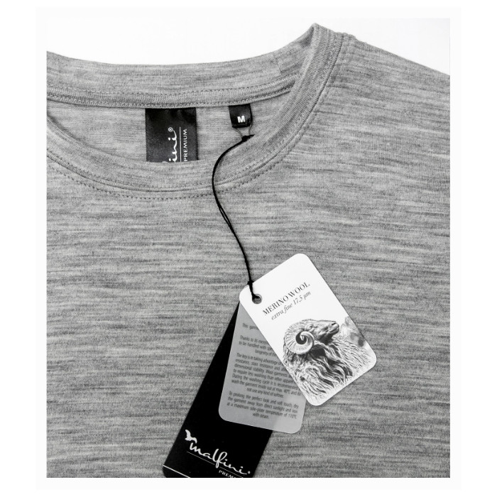 Tee-shirt homme Merino Rise LS 159 - amande