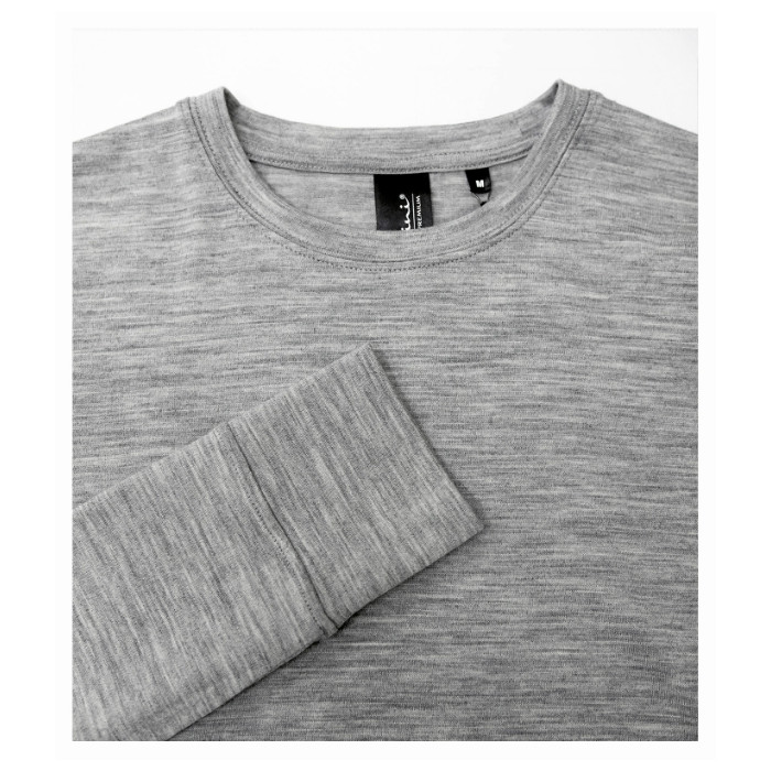 Tee-shirt homme Merino Rise LS 159 - amande