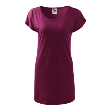 Tee-shirt/robe femme Love 123 - rhododendron