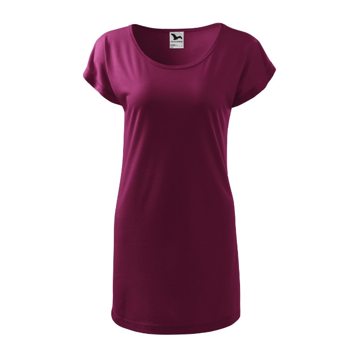 Tee-shirt/robe femme Love 123 - rhododendron