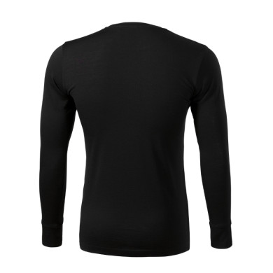 Tee-shirt homme Merino Rise LS 159 - noir