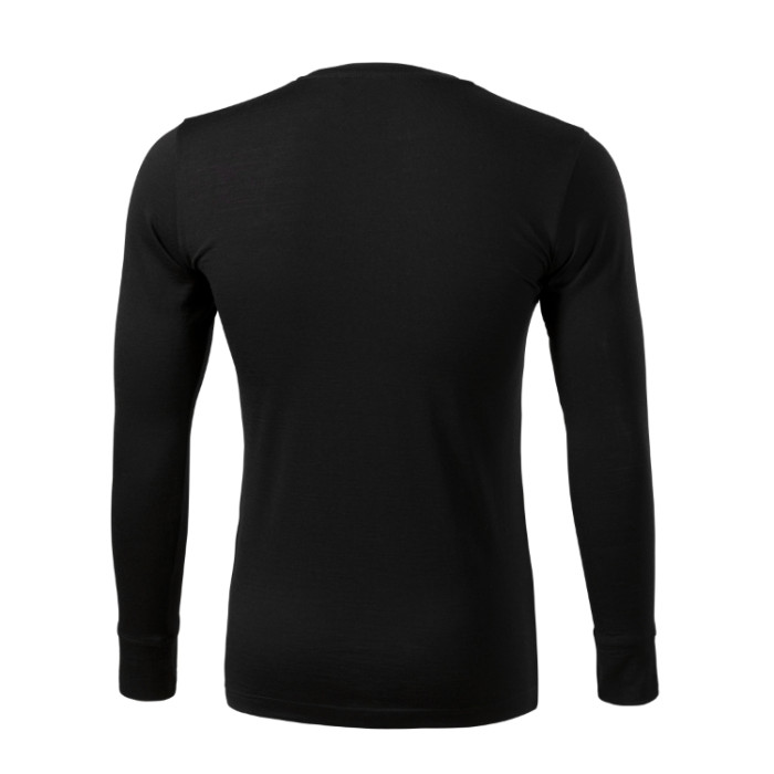 Tee-shirt homme Merino Rise LS 159 - noir