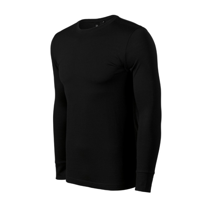 Tee-shirt homme Merino Rise LS 159 - noir