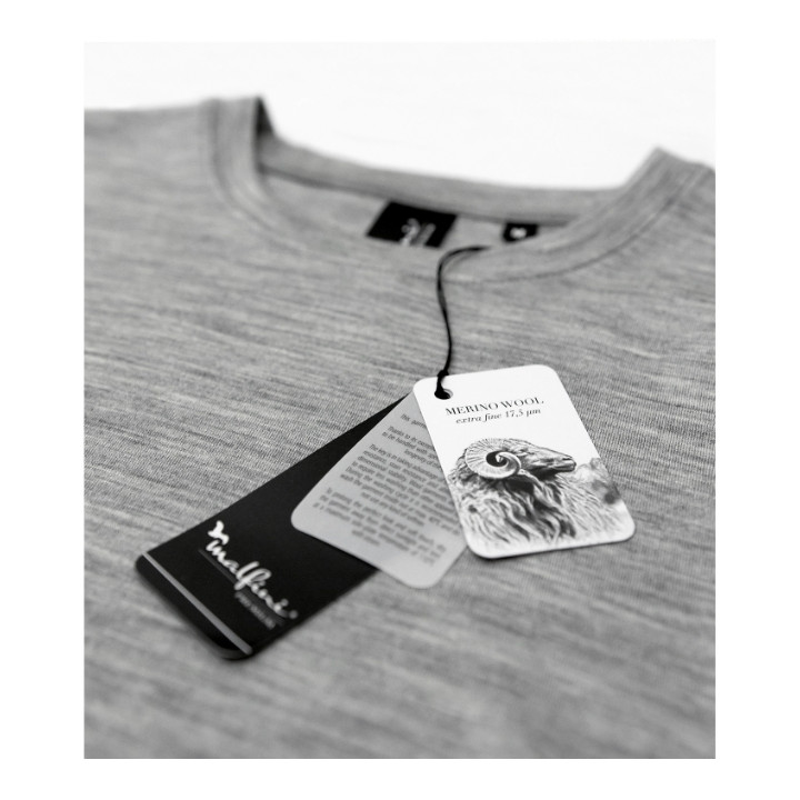 Tee-shirt homme Merino Rise LS 159 - noir